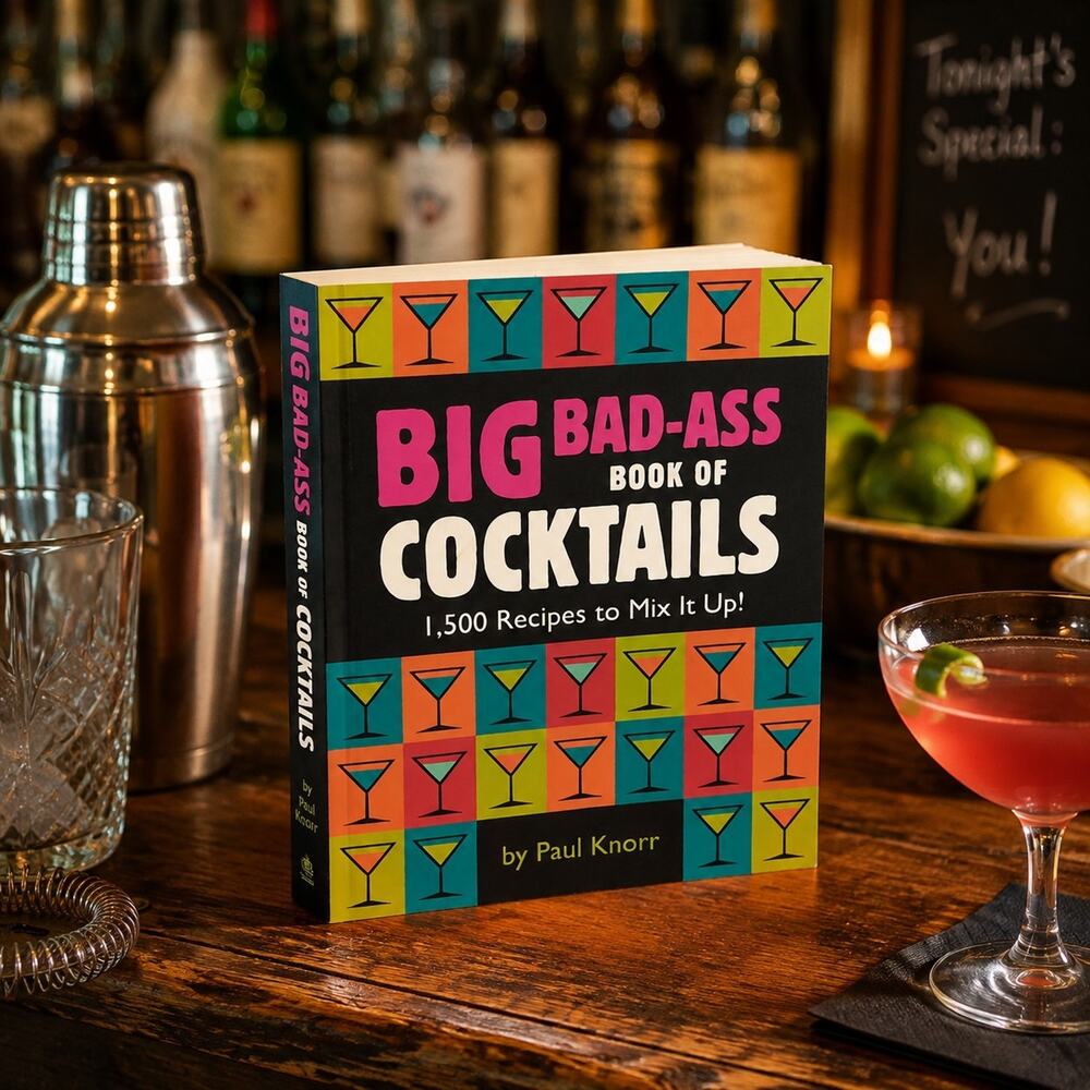 Big Bad Ass Book of Shots Paul Knorr Bar Tending Drink Making Guide 0762419016